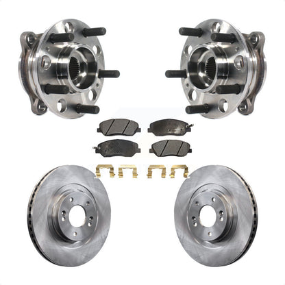Kit de plaquettes de Rotor de frein à disque, ensemble de roulements de moyeu avant, pour Hyundai Santa Fe XL 3.3