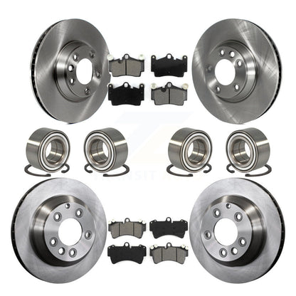 Kit de Rotor et plaquettes de frein à roulement avant et arrière (10 pièces) pour Audi Q7 Volkswagen Touare