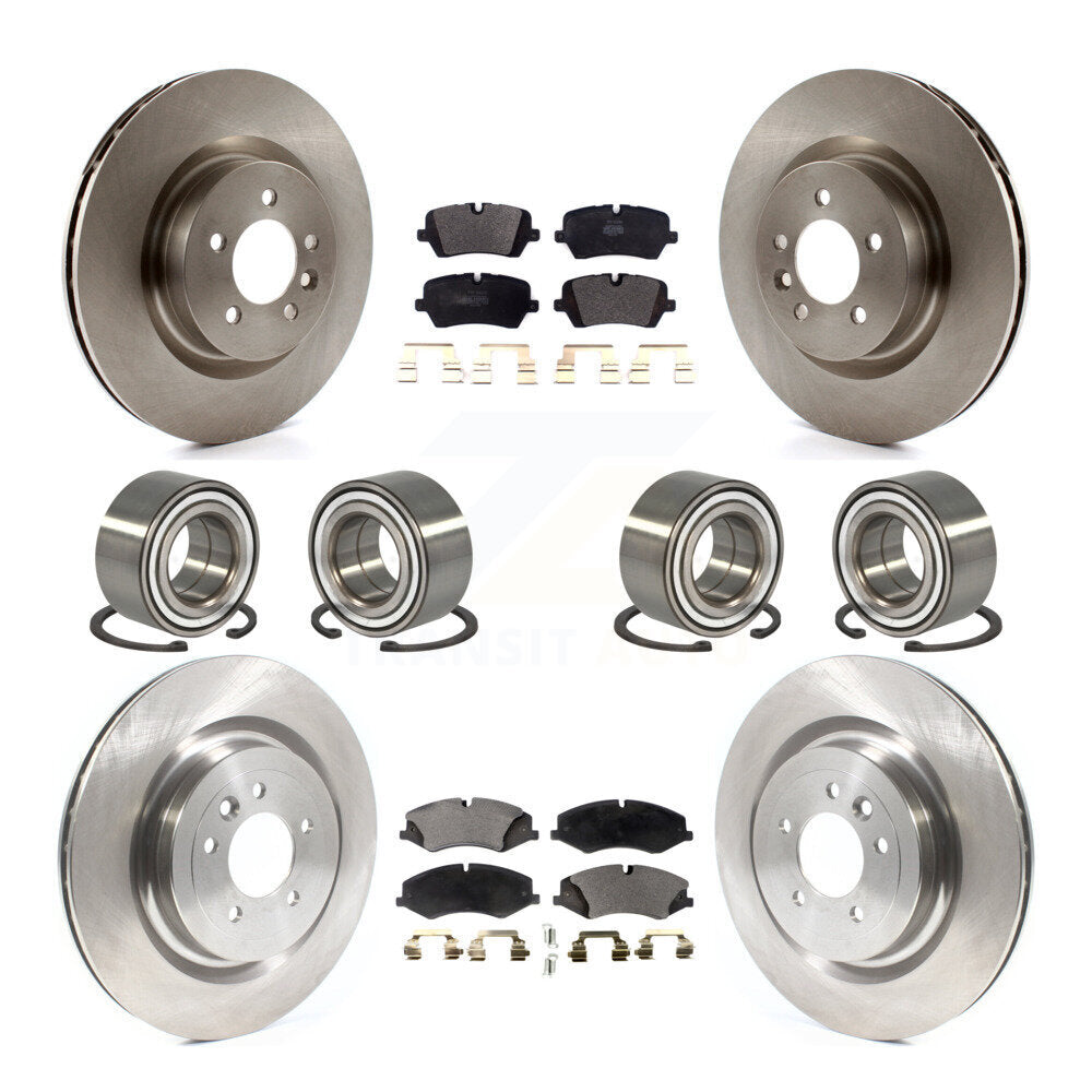 Kit de Rotor et plaquettes de frein à disque, roulement avant et arrière (10 pièces) pour Land Rover Range Spor