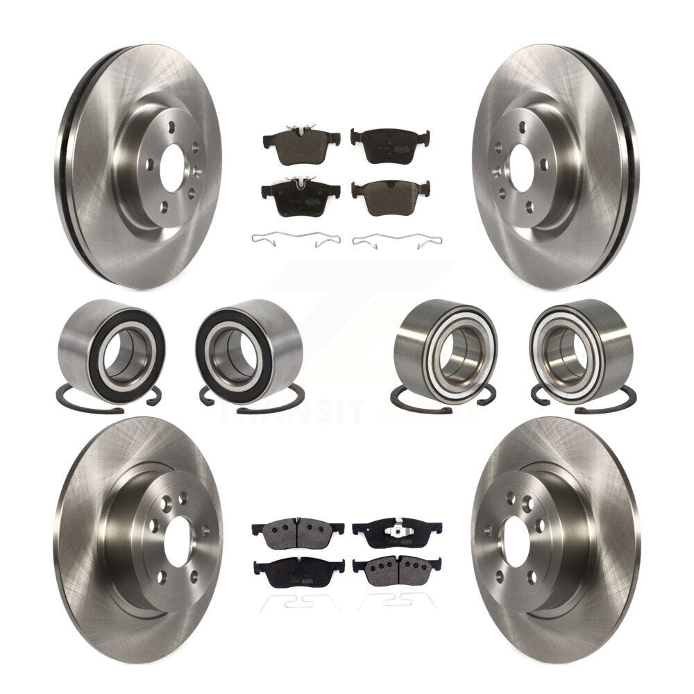 Kit de Rotor et plaquettes de frein à disque, roulement avant et arrière (10 pièces) pour Land Rover Range Evoqu