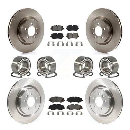 Kit de Rotor et plaquettes de frein à disque, roulement avant et arrière (10 pièces) pour Land Rover Range Spor