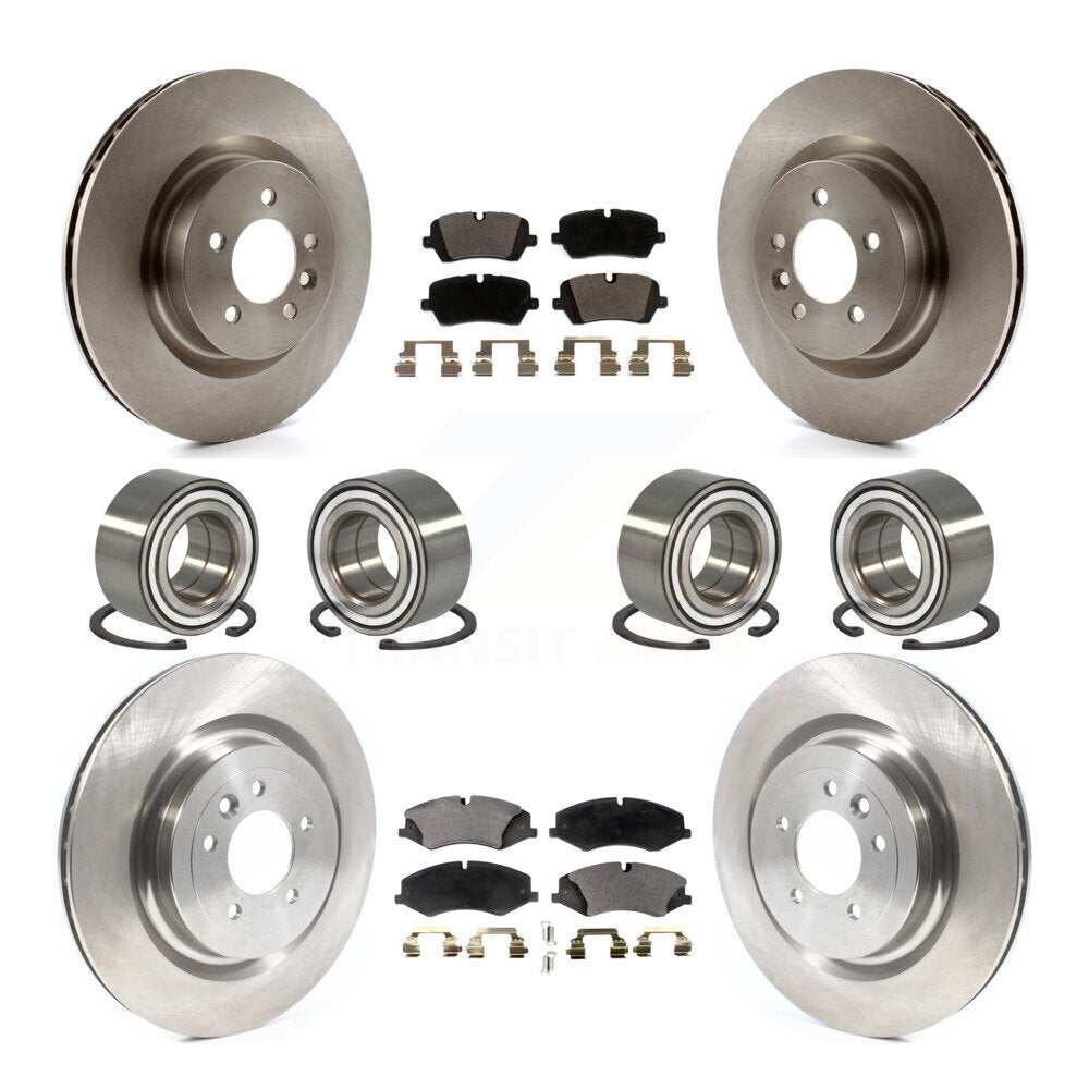 Kit de Rotor et plaquettes de frein à disque, roulement avant et arrière (10 pièces) pour Land Rover Range Spor
