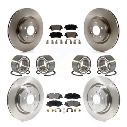 Kit de Rotor et plaquettes de frein à disque, roulement avant et arrière (10 pièces) pour Land Rover Range Spor