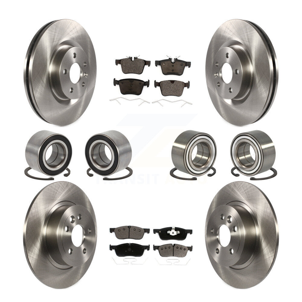 Kit de Rotor et plaquettes de frein à disque, roulement avant et arrière (10 pièces) pour Land Rover Range Evoqu