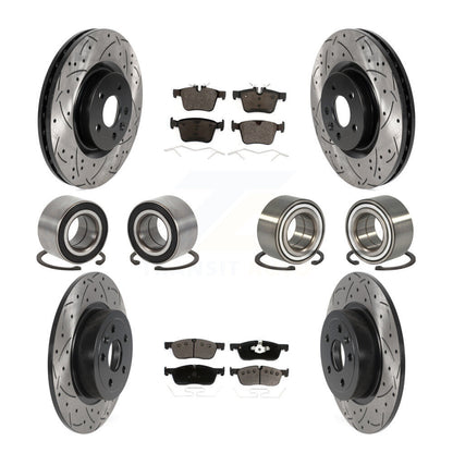 Kit de plaquettes de Rotor de frein revêtues de roulements avant et arrière (10 pièces) pour Land Rover Range Evoqu