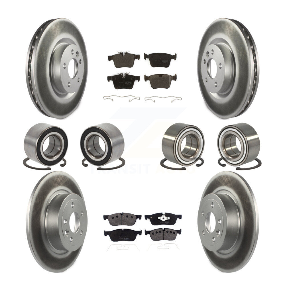 Kit de plaquettes de Rotor de frein revêtues de roulements avant et arrière (10 pièces) pour Land Rover Range Evoqu