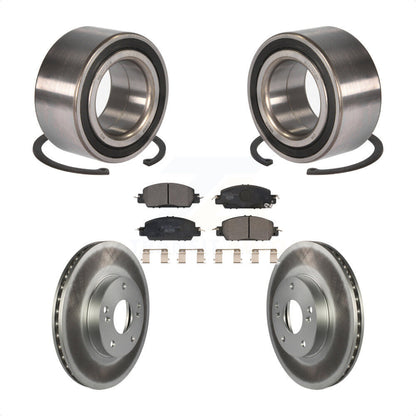 Kit de plaquettes de Rotor de frein de manteau de roulement de roue avant pour 16 Honda Accord LX-S avec 2.4
