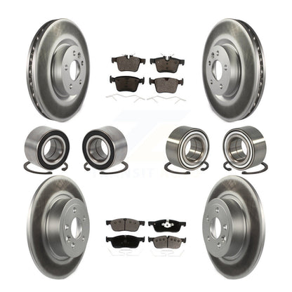 Kit de plaquettes de Rotor de frein revêtues de roulements avant et arrière (10 pièces) pour Land Rover Range Evoqu