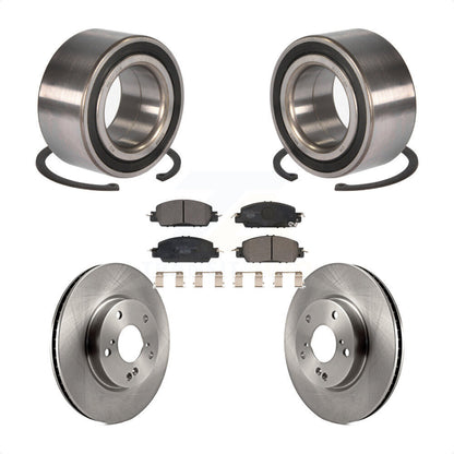 Kit de rotors et plaquettes de frein à disque de roulement de roue avant pour Honda Accord LX-S 2017