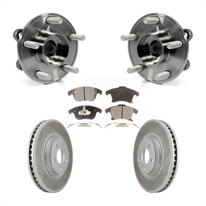 Kit de plaquettes de Rotor de frein, roulement de moyeu avant, pour Ford Police Responder hybride SS