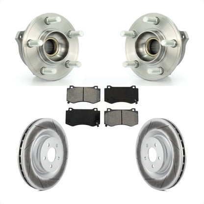 Kit de plaquettes de Rotor de frein, ensemble de roulements de moyeu avant, pour Dodge Charger Challenge