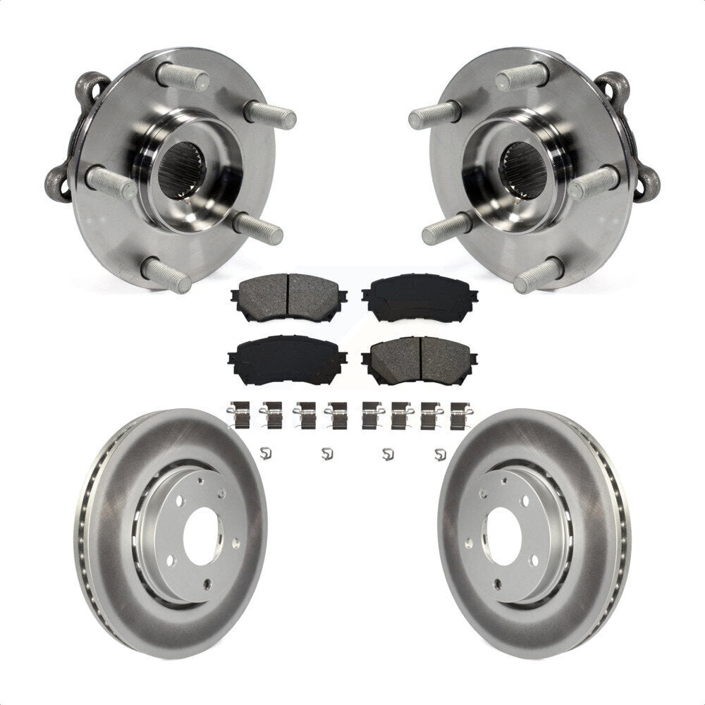 Kit de plaquettes de rotor de frein, roulement de moyeu avant, pour Mazda 6 19-21, aspiration naturelle