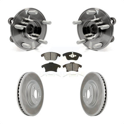 Kit de plaquettes de Rotor de frein, roulement de moyeu avant, pour Ford Police Responder hybride SS