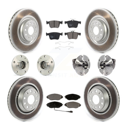 Kit de plaquettes de Rotor de frein, roulement de moyeu avant et arrière (10 pièces) pour Volkswagen Arteon FW
