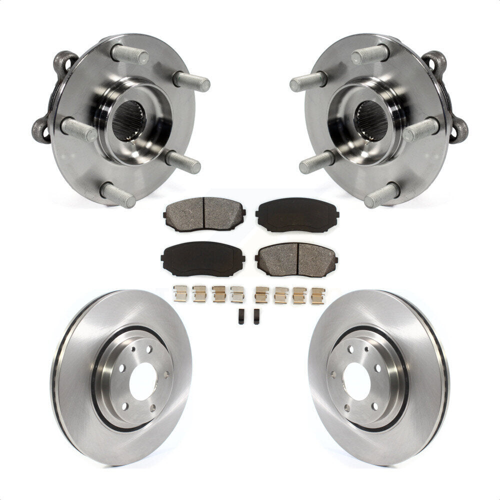 Kit de plaquettes de Rotor de frein à disque, roulement de moyeu avant, pour Mazda CX-5 Turbocharge 2019 – 2023