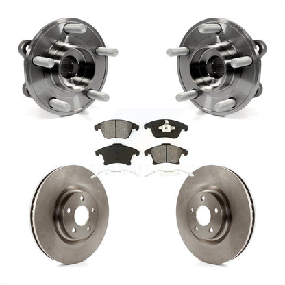 Kit de plaquettes de Rotor de frein à disque, roulement de moyeu avant, pour Ford Police Responder hybride SS
