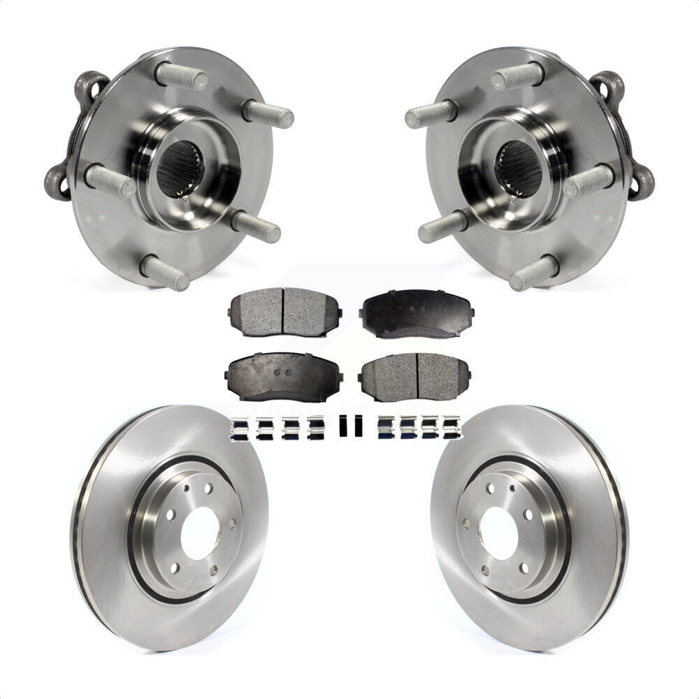 Kit de plaquettes de Rotor de frein à disque, roulement de moyeu avant, pour Mazda CX-5 Turbocharge 2019 – 2023