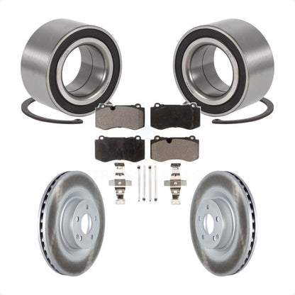 Kit de plaquettes de Rotor de frein à disque enduit de roulement de roue avant pour Mercedes-Benz S45 2009