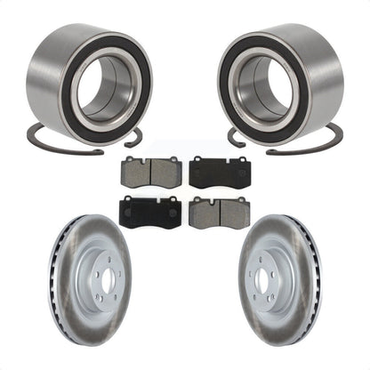 Kit de plaquettes de Rotor de frein à disque enduit de roulement de roue avant pour Mercedes-Benz S45 2009