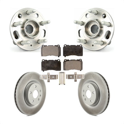 Kit de plaquettes de Rotor de frein, ensemble de roulements de moyeu avant, pour Buick Regal Cadillac XT