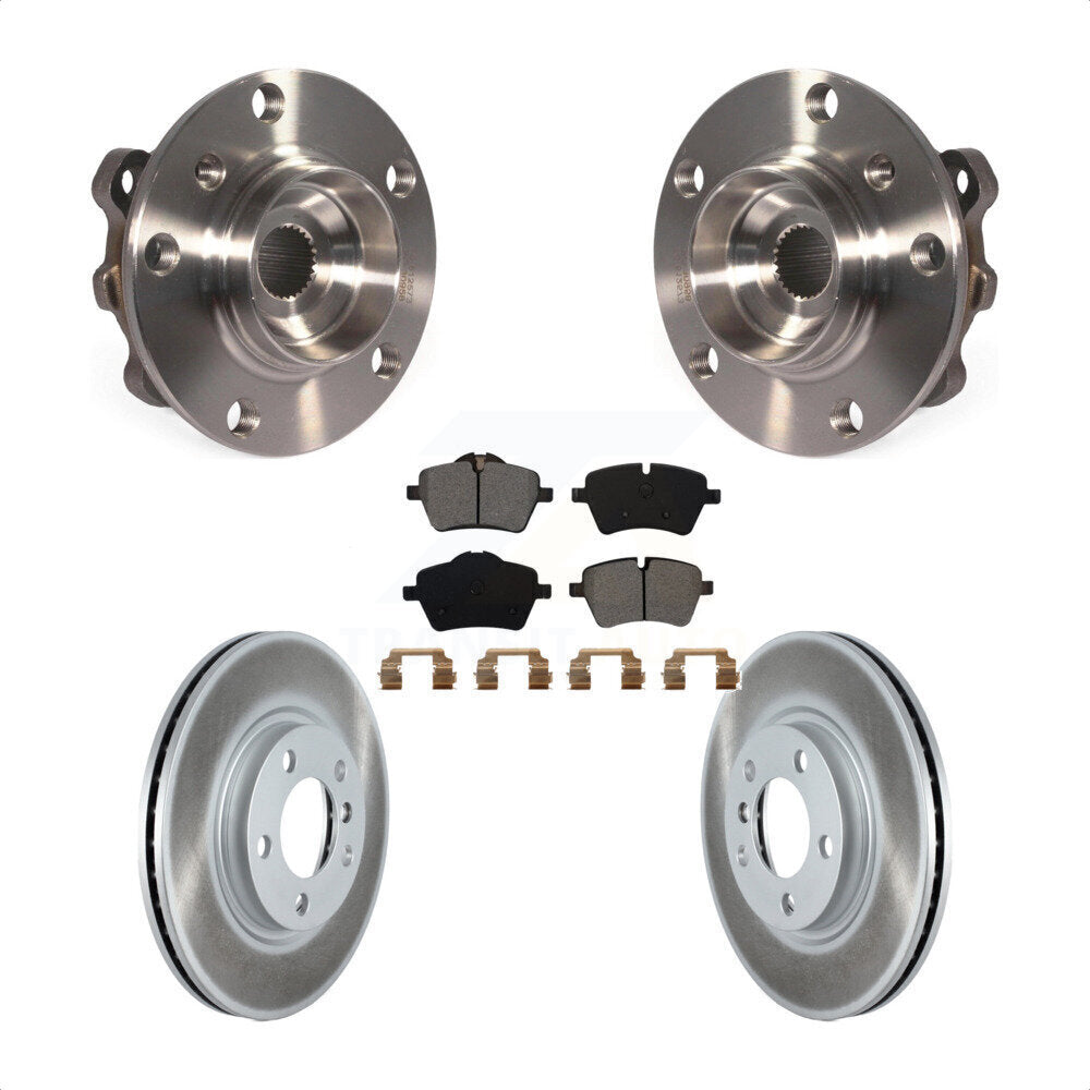 Kit de plaquettes de Rotor de frein enduites de roulement de moyeu avant pour Mini Cooper Countryman Pacema