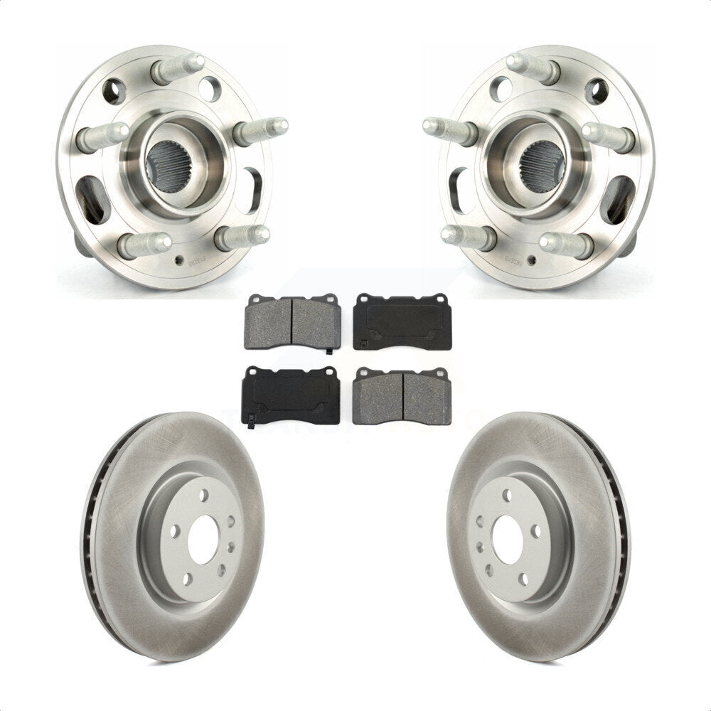 Kit de plaquettes de Rotor de frein, ensemble de roulements de moyeu avant, pour Buick Regal Cadillac XT