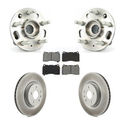 Kit de plaquettes de Rotor de frein, ensemble de roulements de moyeu avant, pour Buick Regal Cadillac XT