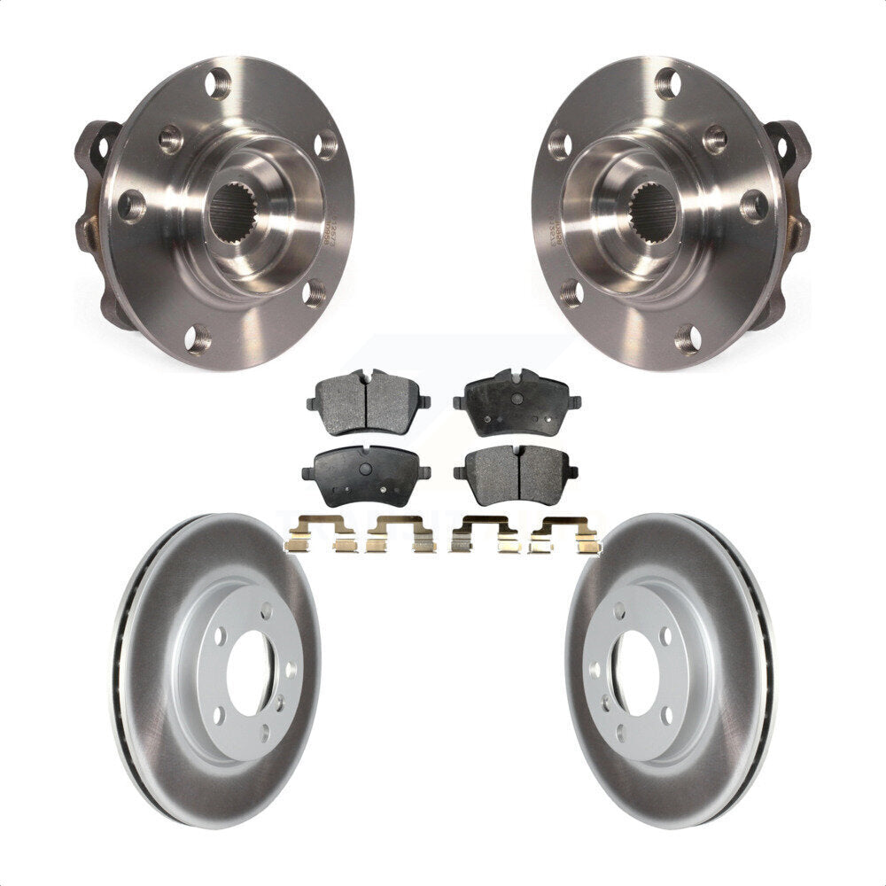 Kit de plaquettes de Rotor de frein enduites de roulement de moyeu avant pour Mini Cooper Countryman Pacema