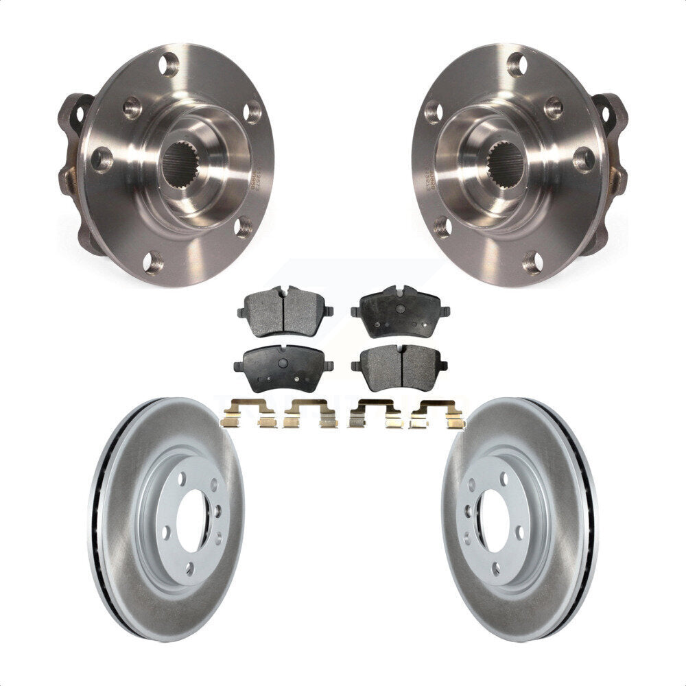 Kit de plaquettes de Rotor de frein enduites de roulement de moyeu avant pour Mini Cooper Countryman Pacema