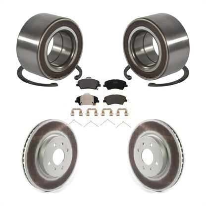 Kit de Rotor et de plaquettes de frein à disque revêtu de roulement de roue avant, pour Kia Rio Hyundai Accen
