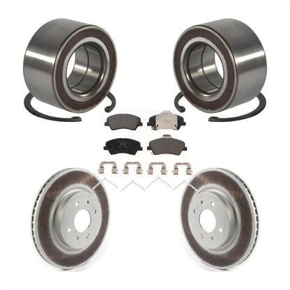 Kit de Rotor et de plaquettes de frein à disque revêtu de roulement de roue avant, pour Kia Rio Hyundai Accen