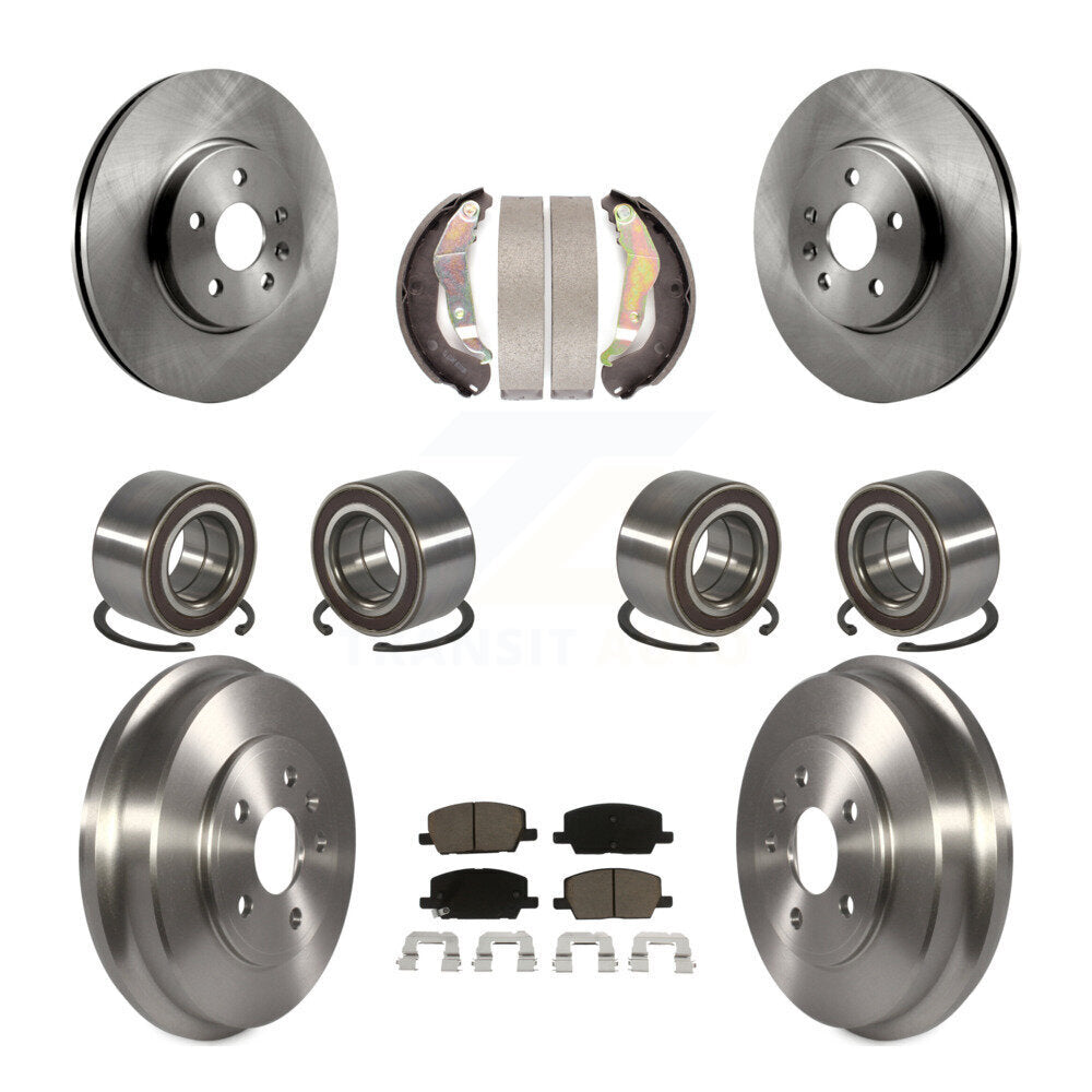Kit de Rotor de frein à disque et de patins de roulement avant et arrière (10 pièces) pour Chevrolet Trax AW