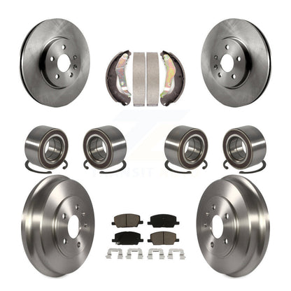Kit de Rotor de frein à disque et de patins de roulement avant et arrière (10 pièces) pour Chevrolet Trax AW