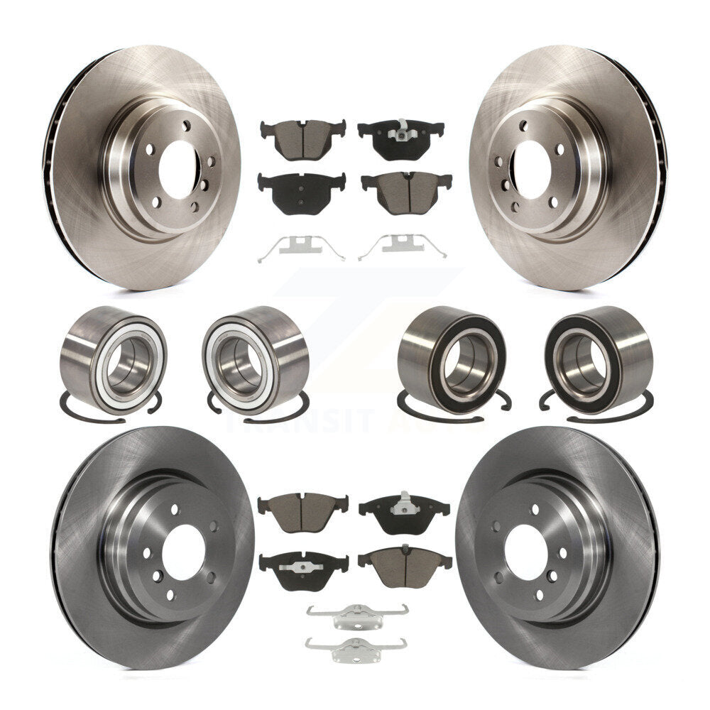 Kit de Rotor et plaquettes de frein à disque, roulement avant et arrière (10 pièces), pour BMW 335i xDrive 335x