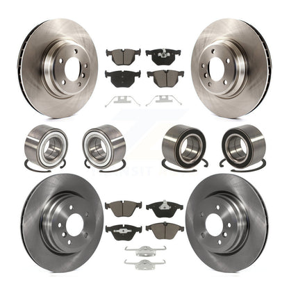 Kit de Rotor et plaquettes de frein à disque, roulement avant et arrière (10 pièces), pour BMW 335i xDrive 335x