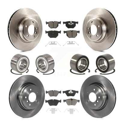 Kit de Rotor et plaquettes de frein à disque, roulement de roue avant et arrière (10 pièces) pour BMW 335x 2007