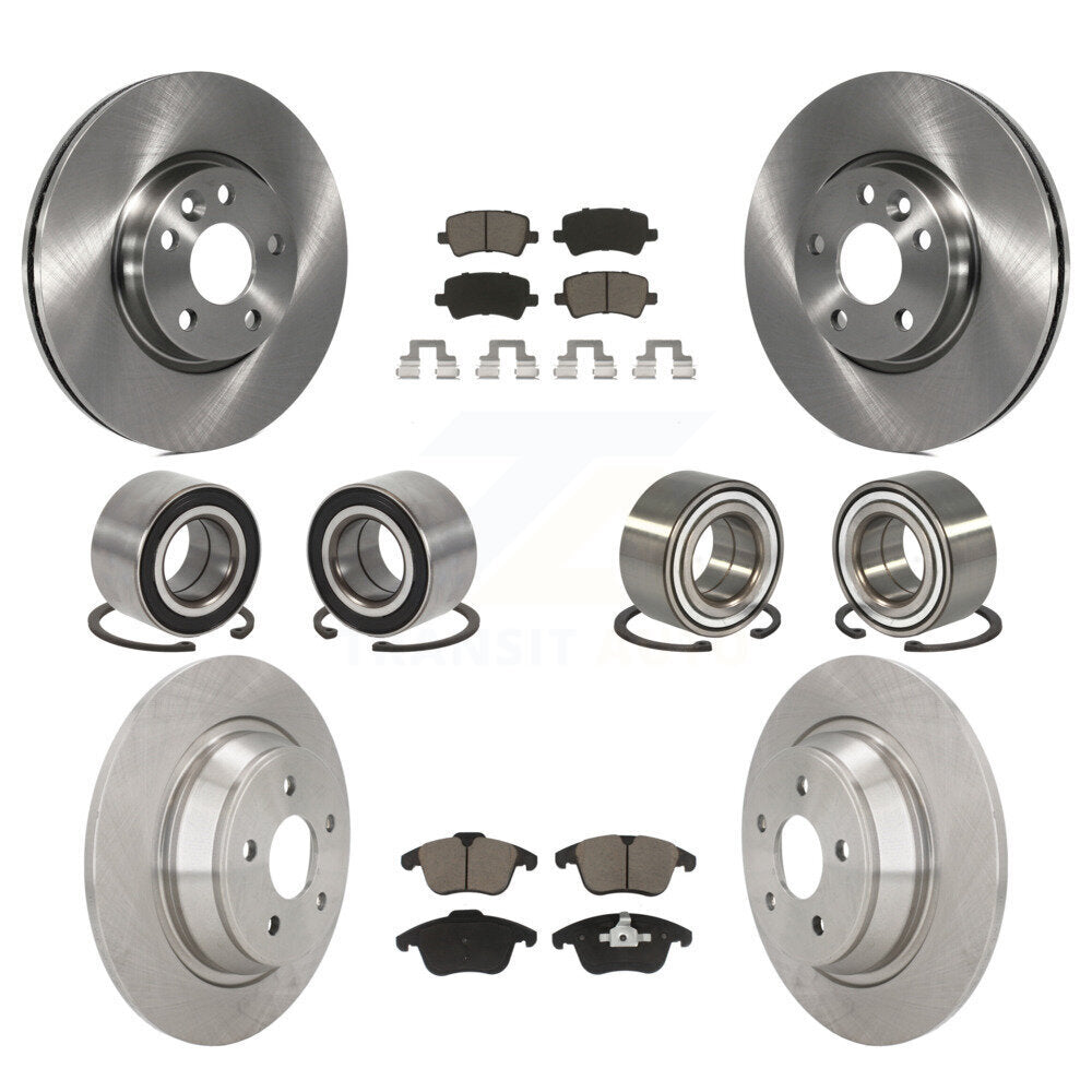Kit de plaquettes de Rotor de frein à roulement avant et arrière (10 pièces) pour Land Rover Range Evoqu 12-15