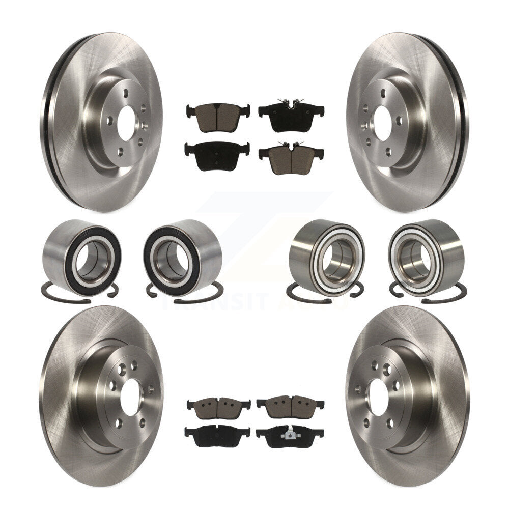 Kit de Rotor et plaquettes de frein à disque, roulement avant et arrière (10 pièces) pour Land Rover Range Evoqu