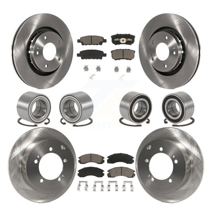 Kit de plaquettes de Rotor de frein à roulement avant et arrière (10 pièces) pour Mitsubishi Outlander AW 05-06
