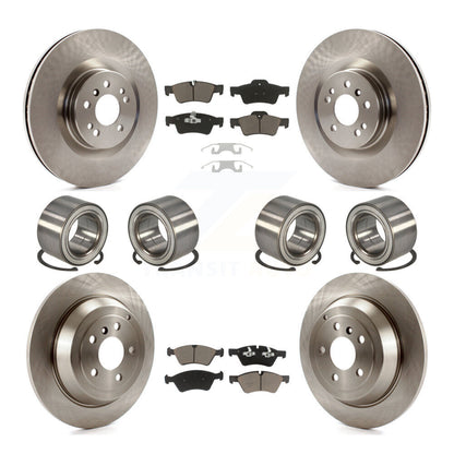 Kit de rotors et plaquettes de frein à disque de roulement avant et arrière (10 pièces) pour Mercedes-Benz ML32