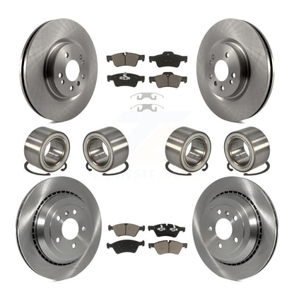 Kit de plaquettes de rotor de frein à disque de roulement avant et arrière (10 pièces) pour Mercedes-Benz ML500 R35