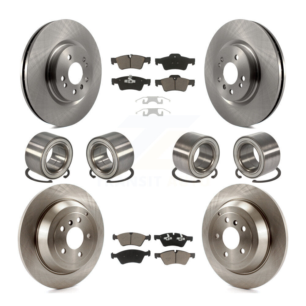 Kit de plaquettes de Rotor de frein à roulement avant et arrière (10 pièces) pour Mercedes-Benz ML45 2010 – 2011