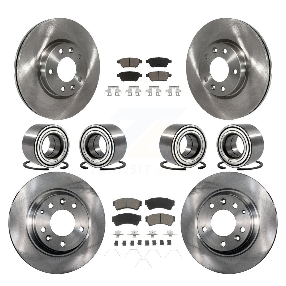 Kit de plaquettes de Rotor de frein à roulement avant et arrière (10 pièces), pour Ford Fusion Lincoln MKZ Mila