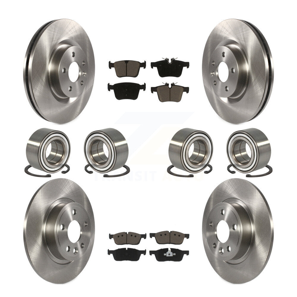 Kit de Rotor et plaquettes de frein à roulement avant et arrière (10 pièces) pour Land Rover Discovery Spor