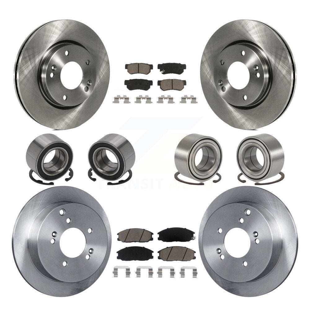 Kit de plaquettes de Rotor de frein à roulement avant et arrière (10 pièces) pour Hyundai Santa Fe 4W 2001 – 2006