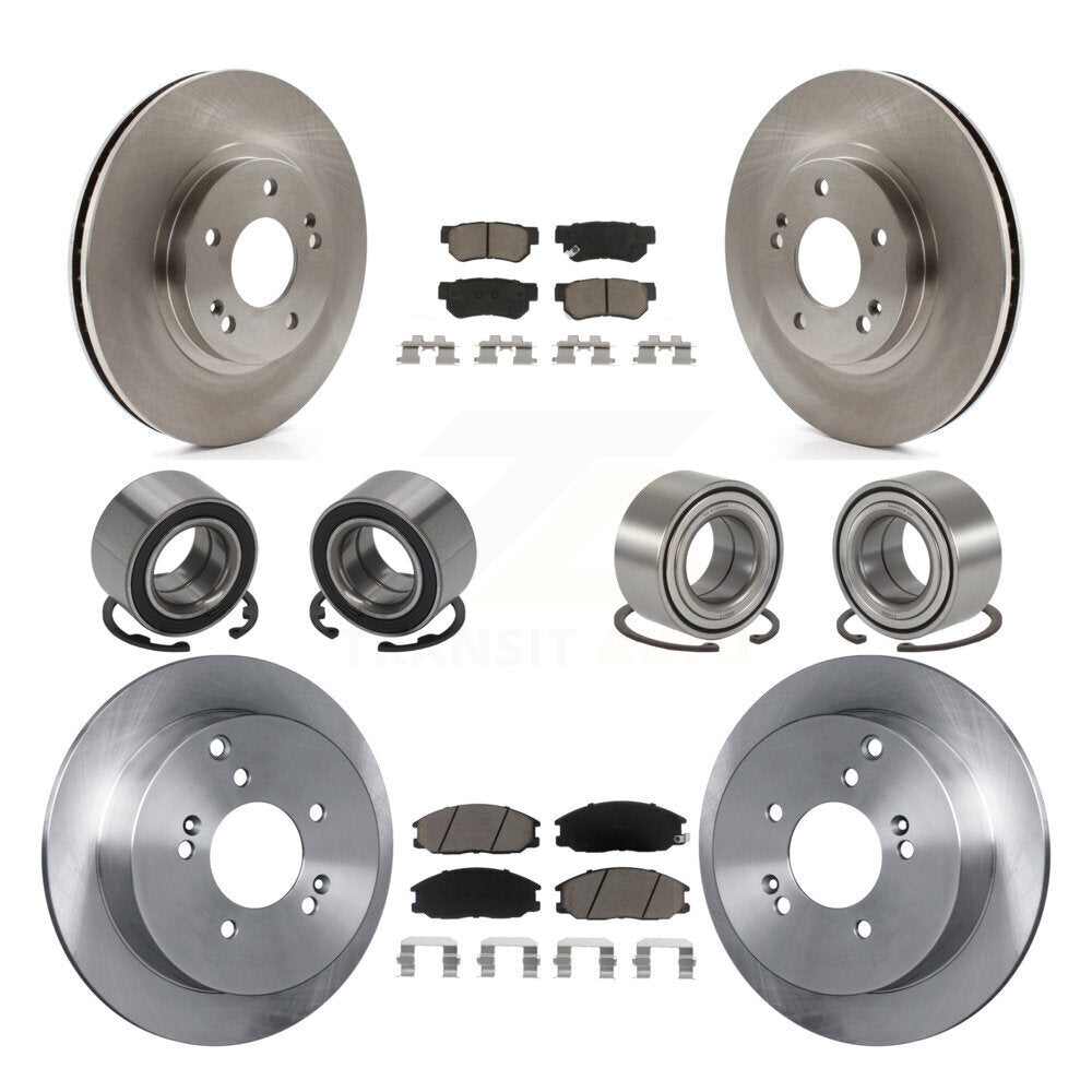 Kit de plaquettes de Rotor de frein à roulement avant et arrière (10 pièces) pour Hyundai Santa Fe 4W 2001 – 2006