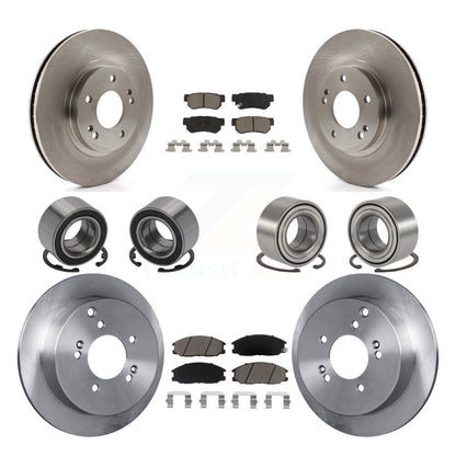 Kit de plaquettes de Rotor de frein à roulement avant et arrière (10 pièces) pour Hyundai Santa Fe 4W 2001 – 2006