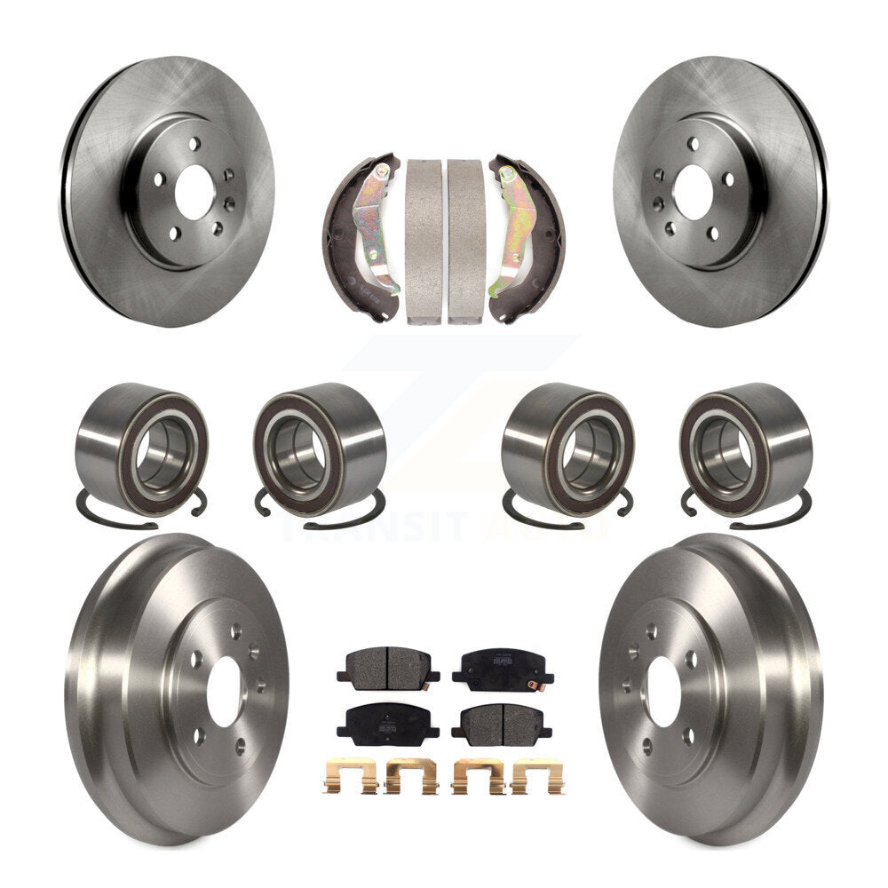 Kit de Rotor de frein à disque et de patins de roulement avant et arrière (10 pièces) pour Chevrolet Trax AW