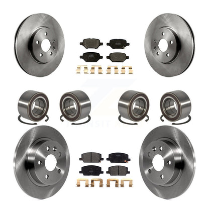 Kit de rotors et plaquettes de frein à roulement avant et arrière (10 pièces) pour Buick Encore Chevrolet Tra