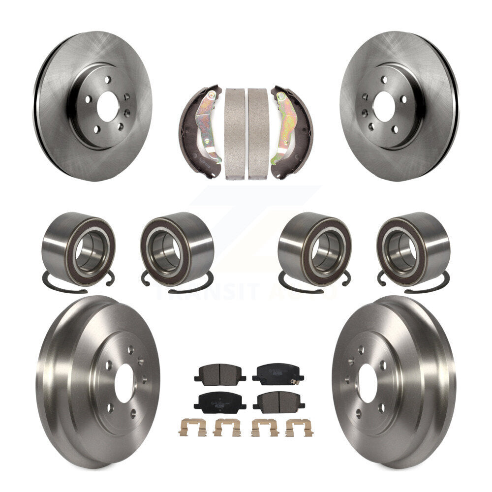 Kit de Rotor de frein à disque et de patins de roulement avant et arrière (10 pièces) pour Chevrolet Trax AW